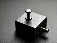 Small custom black nickel jig